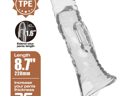 PRETTY LOVE - TRANSPARENTE PENIS-ABDECKUNG