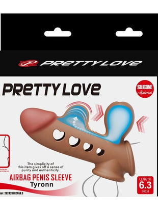 PRETTY LOVE - TYRONN PENISHÜLLE MIT AIRBAG - Penishüllen mit Verlängerung