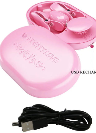 PRETTY LOVE - ÜBERRASCHUNGSBOX ROSA ELEKTROSTIMULATIONSPINZETTE