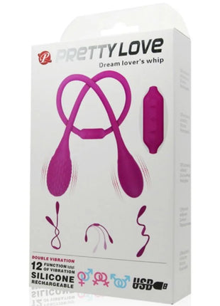 PRETTY LOVE - UNISEX-STIMULATOR DREAM LOVERS WHIP 2