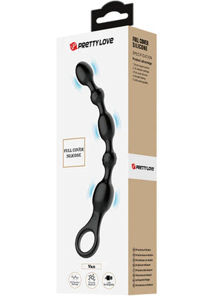PRETTY LOVE - VAN ANAL BALLS 10 VIBRATIONEN WIEDERAUFLADBARES SILIKON - Analplug