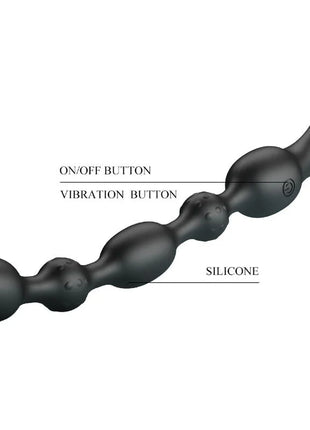PRETTY LOVE - VAN ANAL BALLS 10 VIBRATIONEN WIEDERAUFLADBARES SILIKON - Analplug