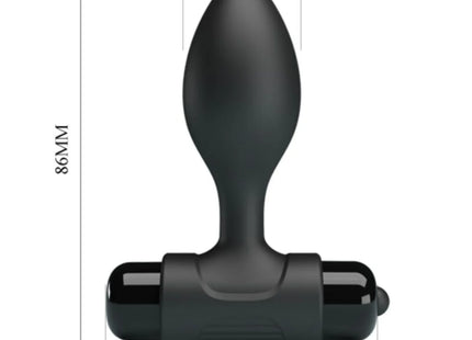 PRETTY LOVE - VIBRA BUTT 10 VIBRATIONEN ANALSTECKER SCHWARZ - Analplug