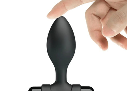PRETTY LOVE - VIBRA BUTT 10 VIBRATIONEN ANALSTECKER SCHWARZ - Analplug