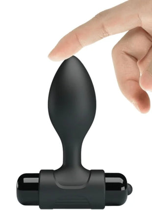 PRETTY LOVE - VIBRA BUTT 10 VIBRATIONEN ANALSTECKER SCHWARZ - Analplug