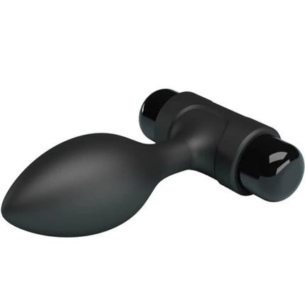 PRETTY LOVE - VIBRA BUTT 10 VIBRATIONEN ANALSTECKER SCHWARZ - Analplug