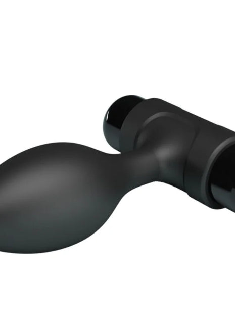 PRETTY LOVE - VIBRA BUTT 10 VIBRATIONEN ANALSTECKER SCHWARZ - Analplug