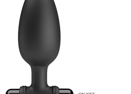 PRETTY LOVE - VIBRA BUTT PLUG 2 ANAL PLUG 10 VIBRATIONEN SCHWARZ - Analplug