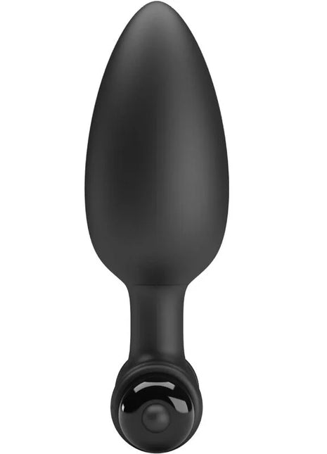 PRETTY LOVE - VIBRA BUTT PLUG 2 ANAL PLUG 10 VIBRATIONEN SCHWARZ - Analplug