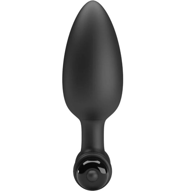 PRETTY LOVE - VIBRA BUTT PLUG 2 ANAL PLUG 10 VIBRATIONEN SCHWARZ - Analplug