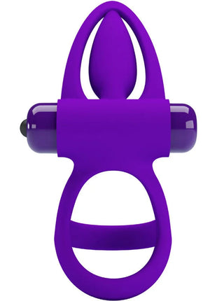 PRETTY LOVE - VIBRATORRING 10 VIBRATIONEN LILA SILIKON - Penisring für Paare
