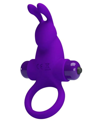 PRETTY LOVE - VIBRATORRING I KANINCHEN FÜR LILA PENIS - Penisring mit Vibration