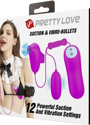 PRETTY LOVE - VIBRIERENDE UND SAUGENDE KUGEL - Vibrierende Kugeln