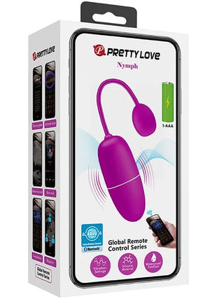 PRETTY LOVE - VIBRIERENDES EI DER NYMPHE APP-GESTEUERT LILA - Vibrierende Kugeln