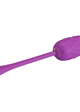 PRETTY LOVE - VIBRIERENDES EI MIT LILA WIEDERAUFLADBARER MEERESTEXTUR - Vibrierendes Ei