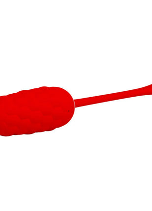 PRETTY LOVE - VIBRIERENDES EI MIT ROTER WIEDERAUFLADBARER MEERESTEXTUR - Vibrierendes Ei
