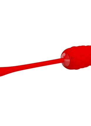 PRETTY LOVE - VIBRIERENDES EI MIT ROTER WIEDERAUFLADBARER MEERESTEXTUR - Vibrierendes Ei