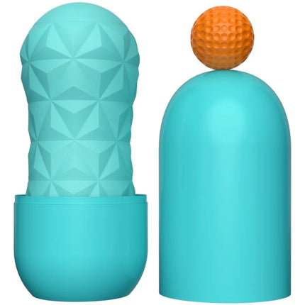 PRETTY LOVE - VICTORIA CASPAR MASTURBATOR AQUA GREEN - Ei-Masturbator