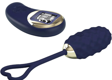 PRETTY LOVE - VIVIAN BLUE VIBRATIONS-EI MIT FERNBEDIENUNG - Vibrierendes Ei