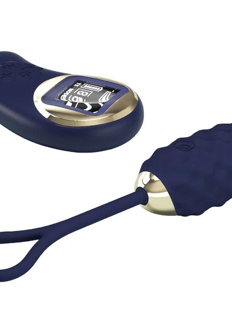 PRETTY LOVE - VIVIAN BLUE VIBRATIONS-EI MIT FERNBEDIENUNG - Vibrierendes Ei