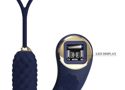 PRETTY LOVE - VIVIAN BLUE VIBRATIONS-EI MIT FERNBEDIENUNG - Vibrierendes Ei