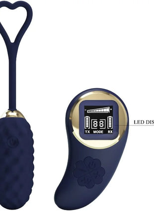 PRETTY LOVE - VIVIAN BLUE VIBRATIONS-EI MIT FERNBEDIENUNG - Vibrierendes Ei