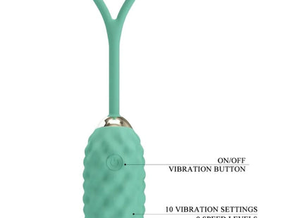 PRETTY LOVE - VIVIAN GREEN VIBRIERENDES EI MIT FERNBEDIENUNG - Vibrierendes Ei
