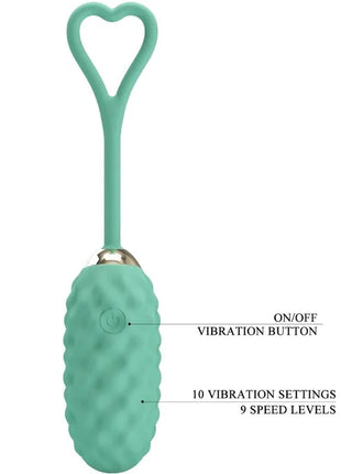 PRETTY LOVE - VIVIAN GREEN VIBRIERENDES EI MIT FERNBEDIENUNG - Vibrierendes Ei