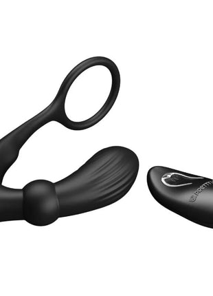 PRETTY LOVE - WARREN BLACK ANALRING & VIBRATOR - Anal-Vibratoren