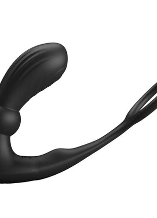 PRETTY LOVE - WARREN BLACK ANALRING & VIBRATOR - Anal-Vibratoren