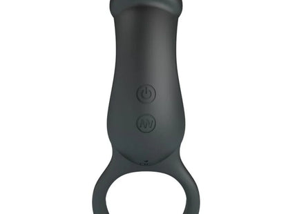 PRETTY LOVE - WARREN BLACK ANALRING & VIBRATOR
