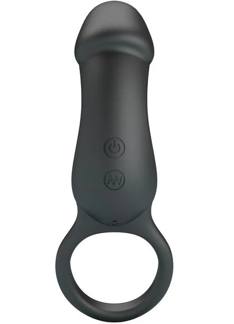 PRETTY LOVE - WARREN BLACK ANALRING & VIBRATOR