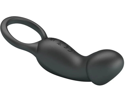 PRETTY LOVE - WARREN BLACK ANALRING & VIBRATOR