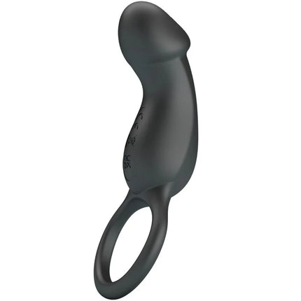 PRETTY LOVE - WARREN BLACK ANALRING & VIBRATOR