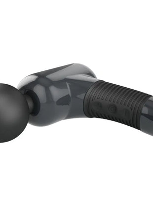 Schwarzer Pretty Love wiederaufladbarer Massager mit 7 funktionen und 5 geschwindigkeiten glänzend und griffig