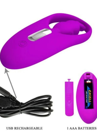 PRETTY LOVE - WILD RABBIT STIMULATOR FÜR HÖSCHEN MIT FERNBEDIENUNG FLIEDER - Minivibrator