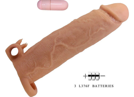 PRETTY LOVE - XERXES PENISHÜLLE MIT KLITORALSTIMULATOR UND VIBRATION