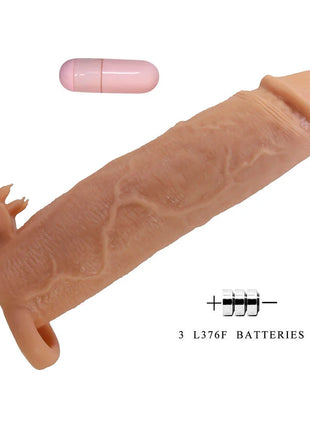 PRETTY LOVE - XERXES PENISHÜLLE MIT KLITORALSTIMULATOR UND VIBRATION