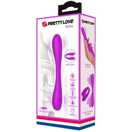 PRETTY LOVE - YEDDA FLEXIBLER VIBRATOR - G-Punkt-Vibrator