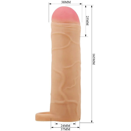 PrettyLove - Ballen-Verlängerungs-Stimulationshülle - Penishüllen mit Verlängerung