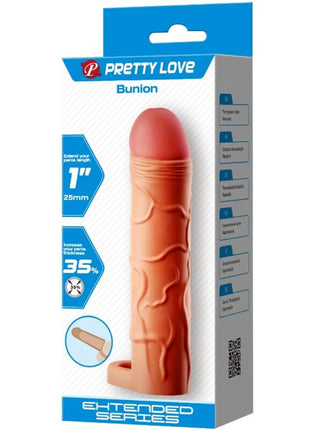 PrettyLove - Ballen-Verlängerungs-Stimulationshülle - Penishüllen mit Verlängerung