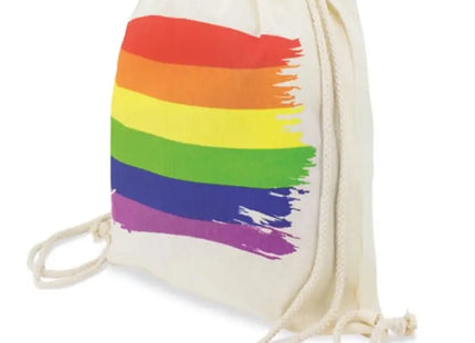 PRIDE - BAUMWOLL-RUCKSACK MIT LGBT-FLAGGE