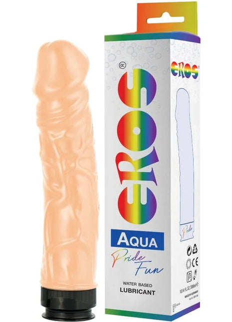 PRIDE - EROS AQUA LGBT PRIDE DILDO UND SCHMIERMITTEL AUF WASSERBASIS