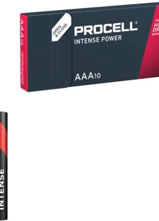 PROCELL - INTENSIVE POWER ALKALINE LR03 AAA 1,5V BOX*10 - Alkali-Batterien