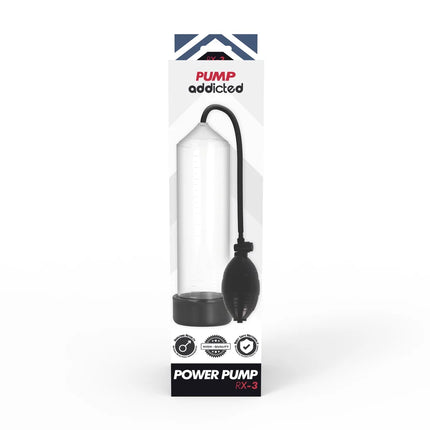 PUMP ADDICTED - RX3 TRANSPARENT - Penispumpe
