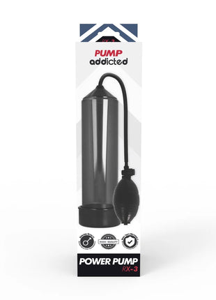 PUMP ADDICTED - RX3 TRANSPARENT - Penispumpe