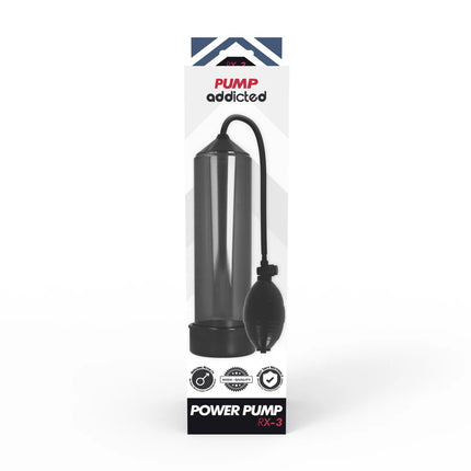 PUMP ADDICTED - RX3 TRANSPARENT - Penispumpe