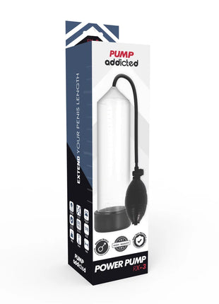 PUMP ADDICTED - RX3 TRANSPARENT - Penispumpe