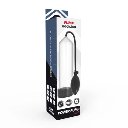 PUMP ADDICTED - RX3 TRANSPARENT - Penispumpe