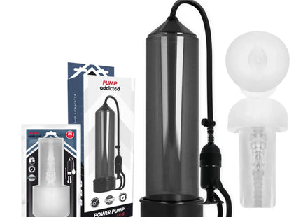 PUMP ADDICTED - RX5 SCHWARZ MIT MASTURBATOR
